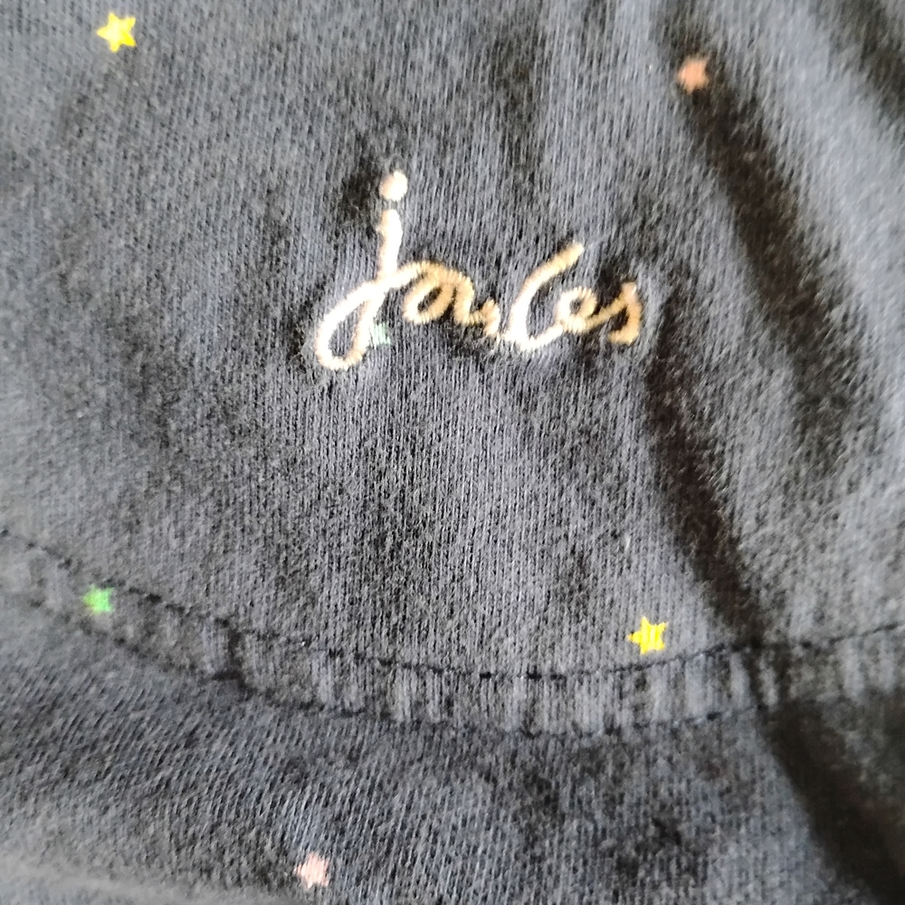 Joules Navy Blue Bunny on Skateboard Kids Top - Picture 5 of 5